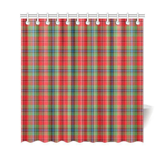 Maclean Of Duart Modern Tartan Plaid Shower Curtain