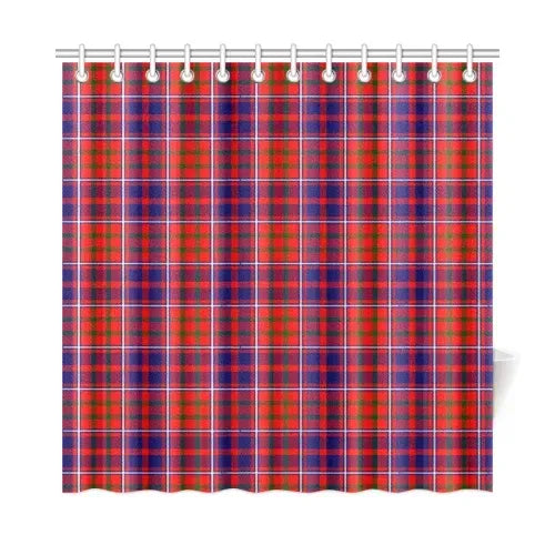 Cameron Of Lochiel Modern Tartan Plaid Shower Curtain