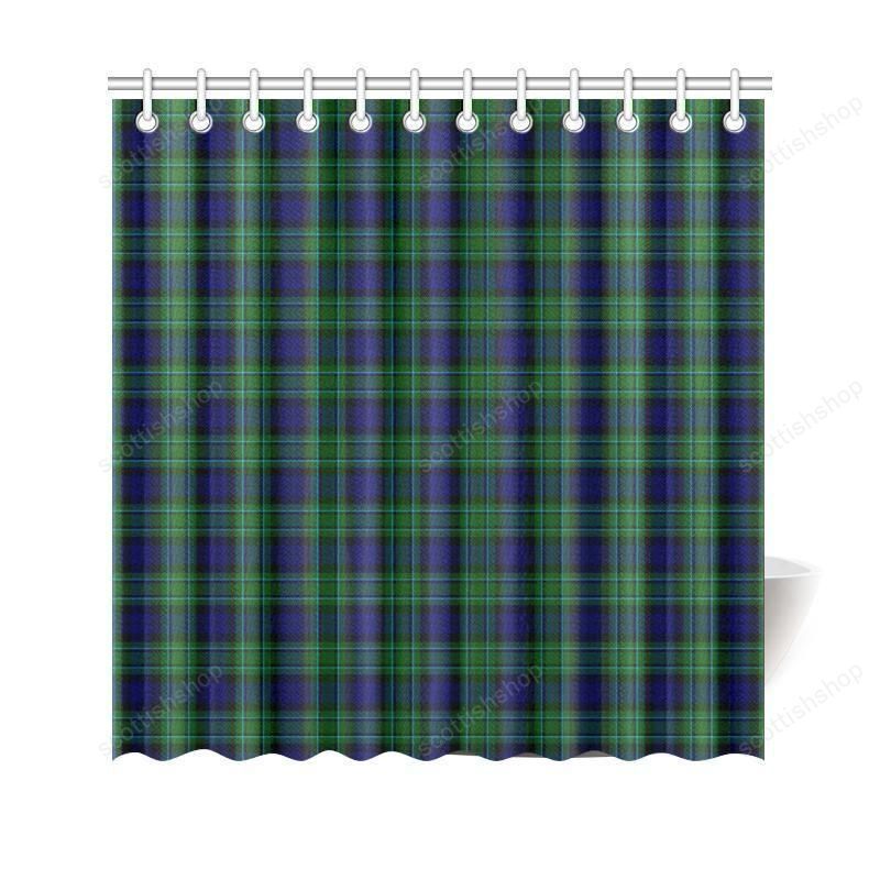 Maccallum Modern Tartan Plaid Shower Curtain