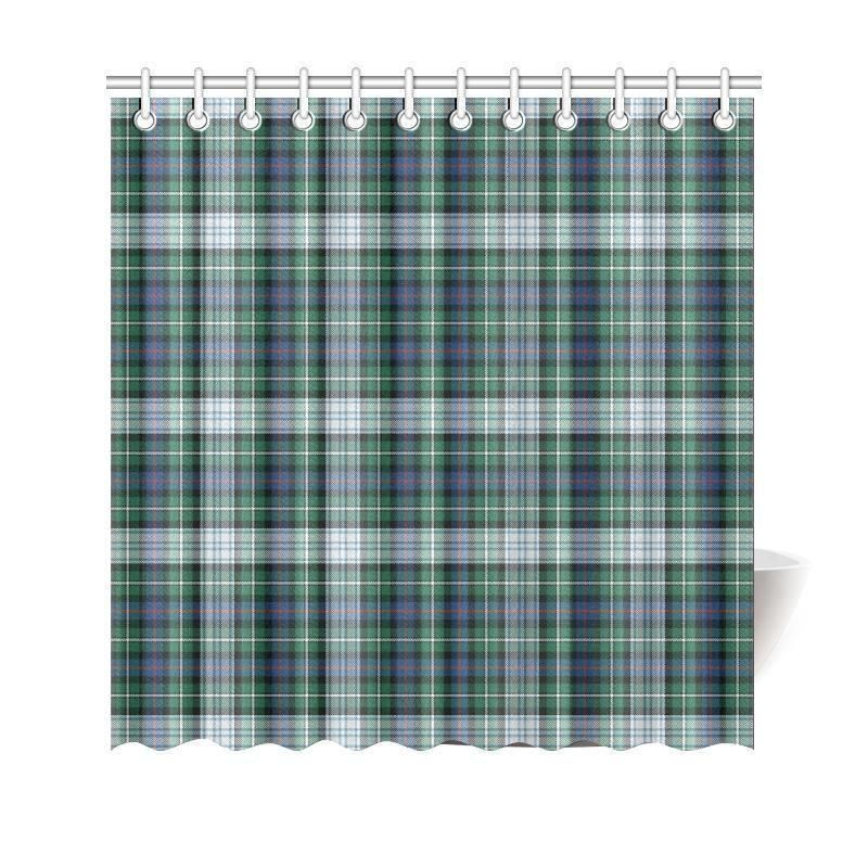 Mackenzie Dress Ancient Tartan Plaid Shower Curtain