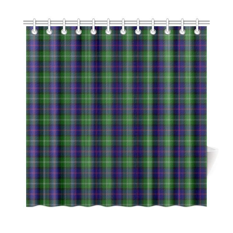 Macthomas Modern Modern Tartan Plaid Shower Curtain