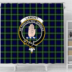 Lamont Tartan Crest Shower Curtain