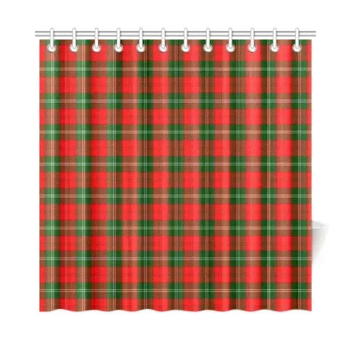 Lennox Modern Tartan Plaid Shower Curtain