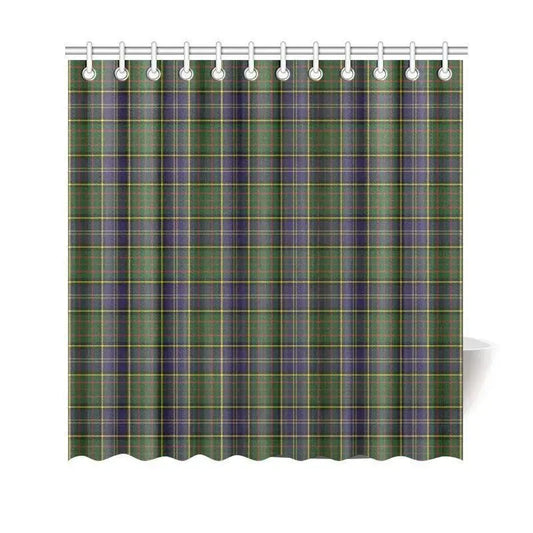 Macmillan Hunting Modern Tartan Plaid Shower Curtain