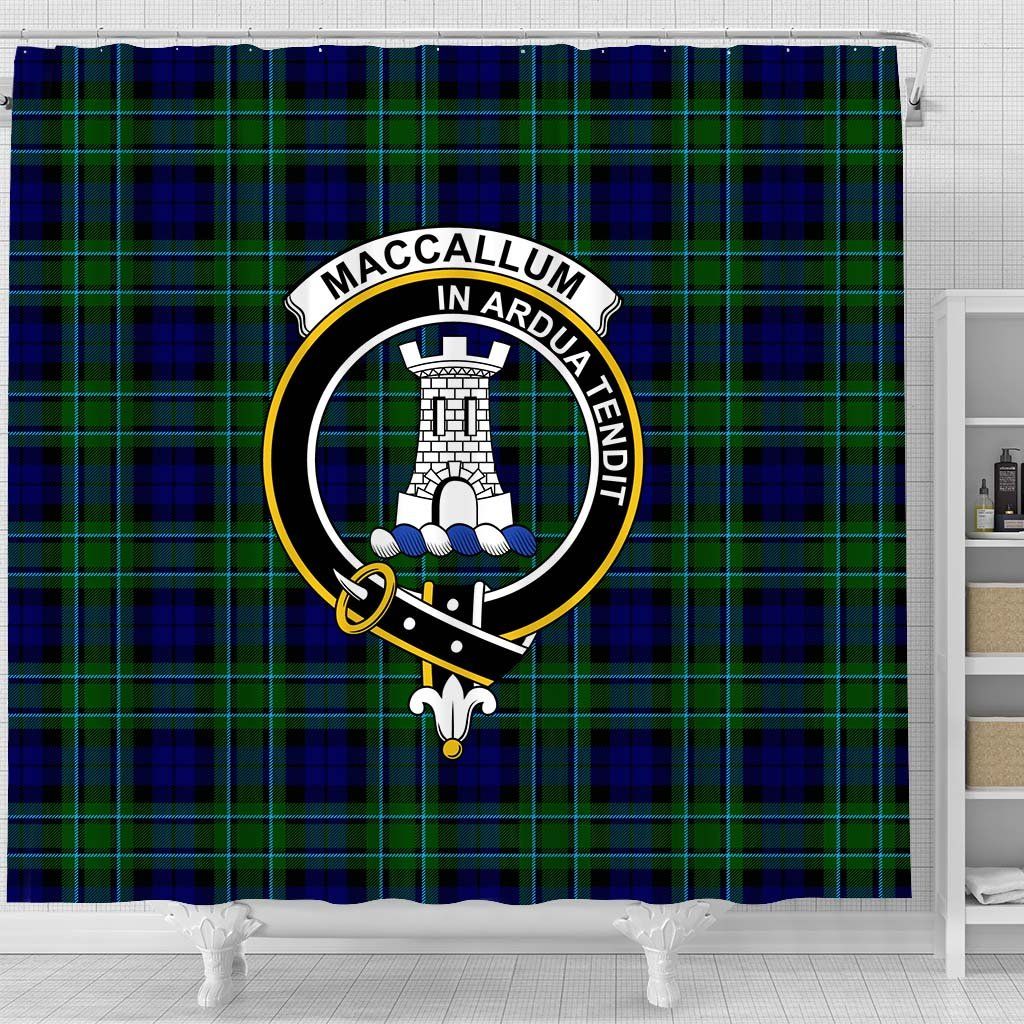 MacCallum Tartan Crest Shower Curtain