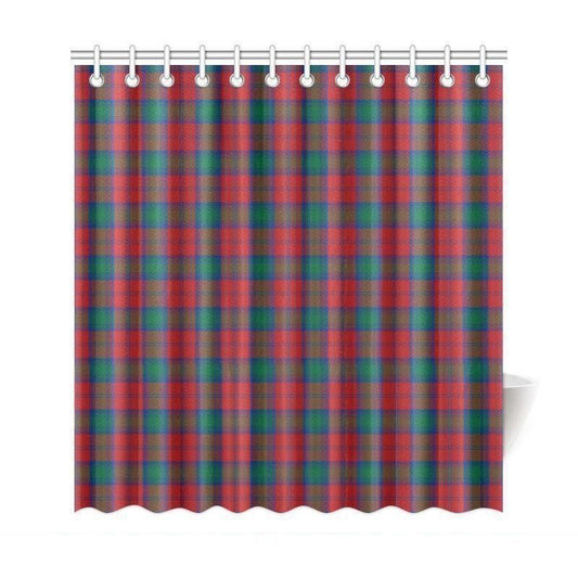 Lindsay Modern Tartan Plaid Shower Curtain