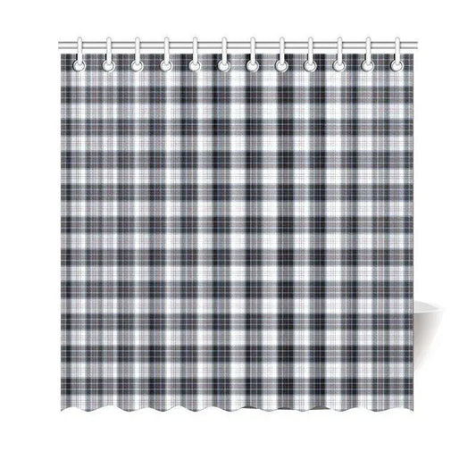 Macrae Dress Modern Tartan Plaid Shower Curtain