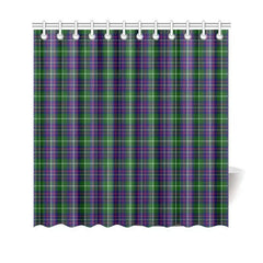 Inglis Modern Tartan Plaid Shower Curtain