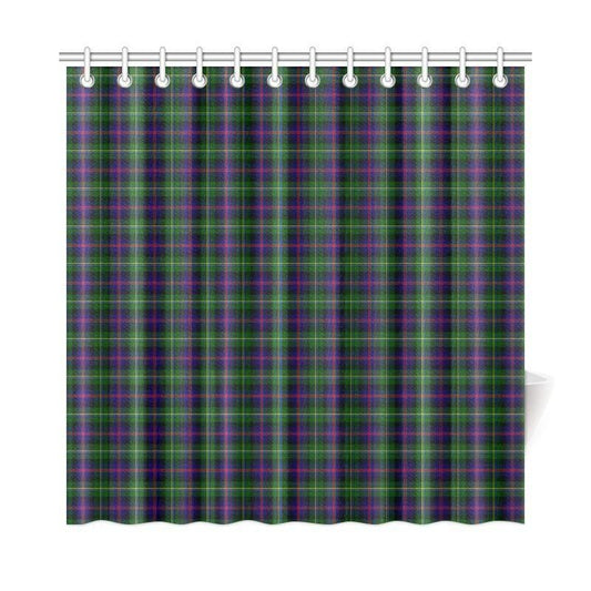 Malcolm Modern Tartan Plaid Shower Curtain