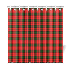 Kerr Modern Tartan Plaid Shower Curtain