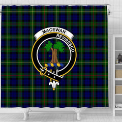 MacEwen Tartan Crest Shower Curtain