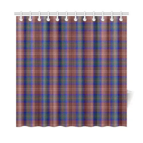 Chisholm Hunting Modern Tartan Plaid Shower Curtain