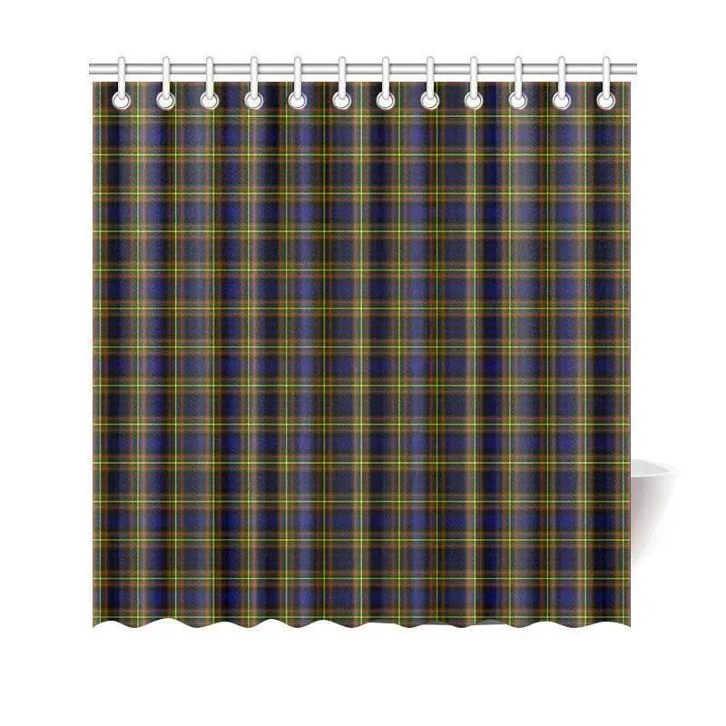 Maclellan Modern Tartan Plaid Shower Curtain