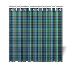 Maccallum Ancient Tartan Plaid Shower Curtain