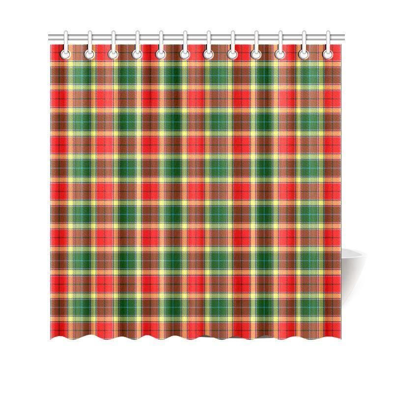 Gibbs Tartan Plaid Shower Curtain