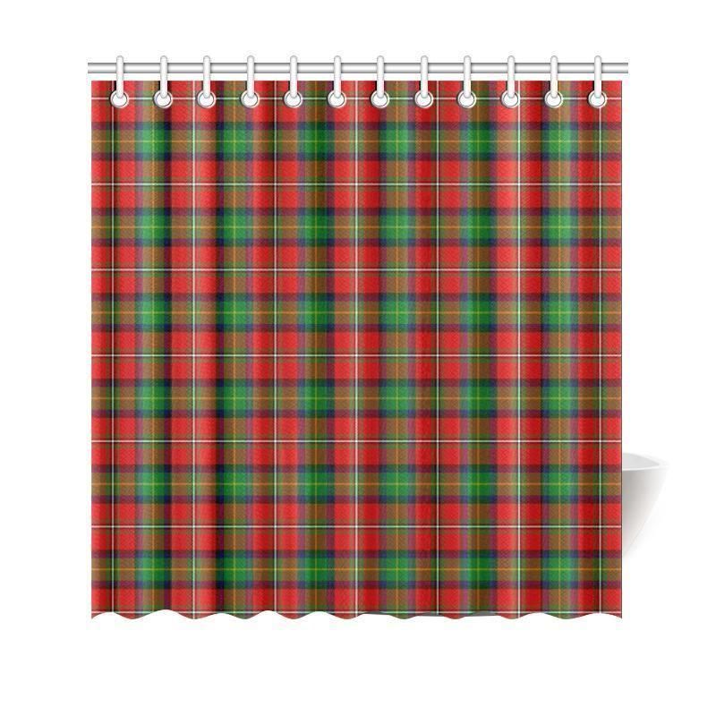 Boyd Modern Tartan Plaid Shower Curtain