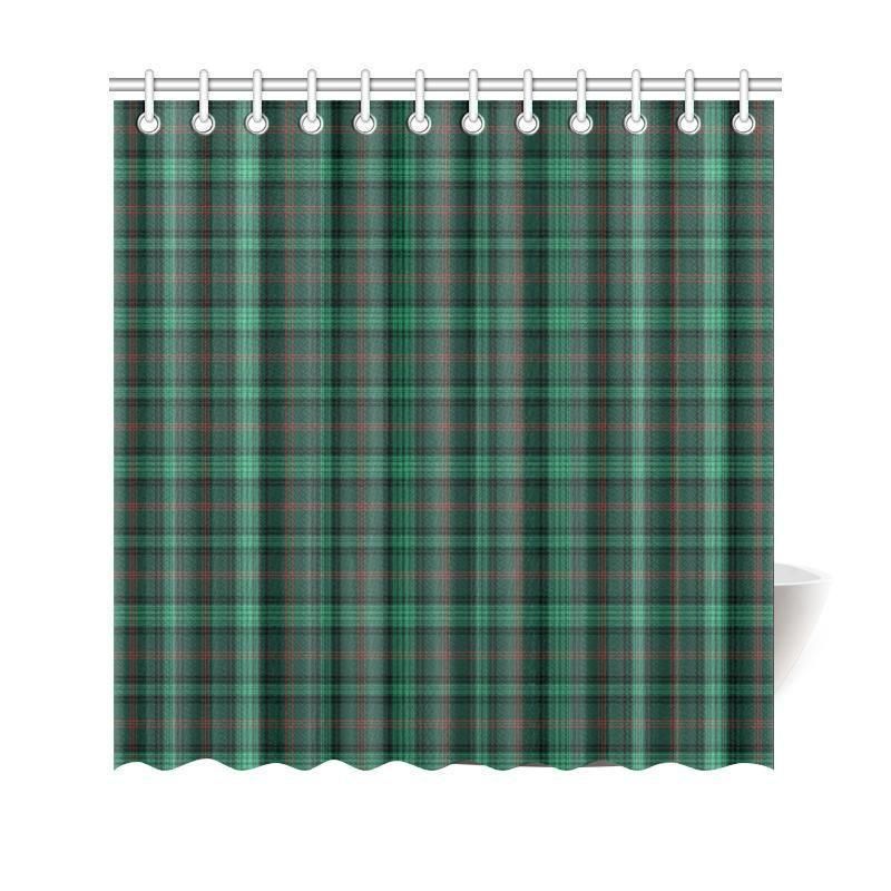 Ross Hunting Modern Tartan Plaid Shower Curtain