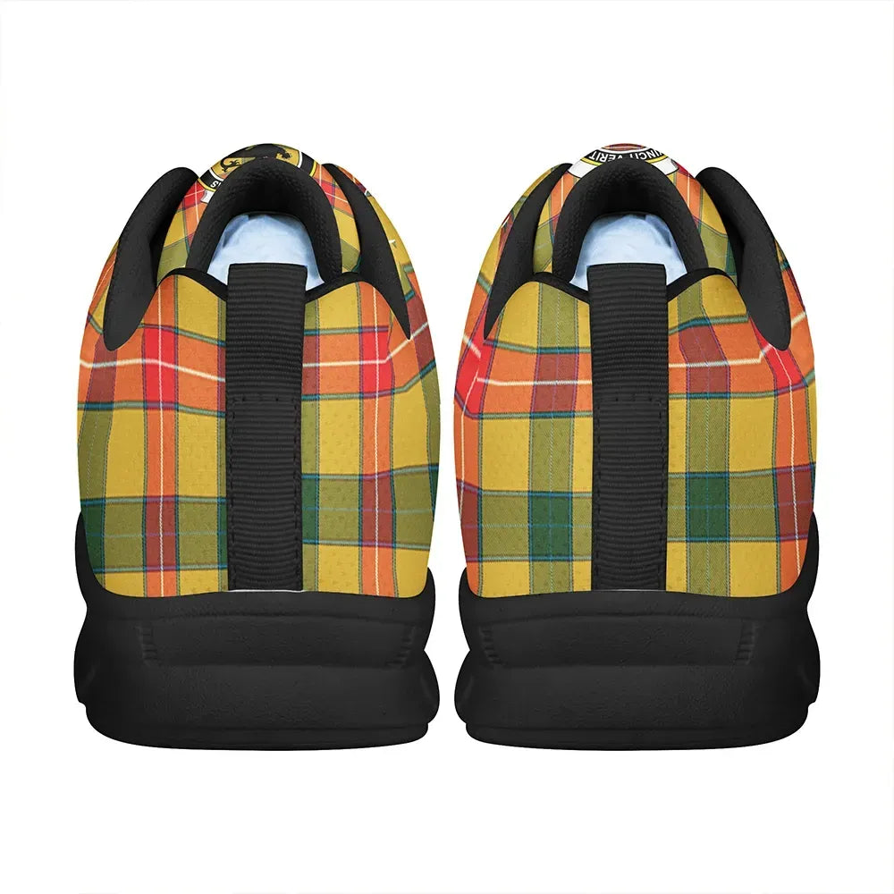 Baxter Tartan Crest Sneakers