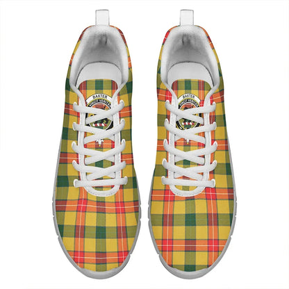 Baxter Tartan Crest Sneakers