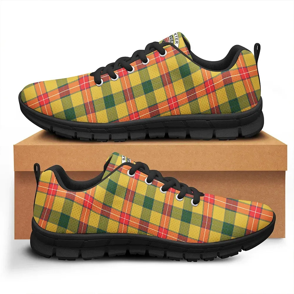 Baxter Tartan Crest Sneakers