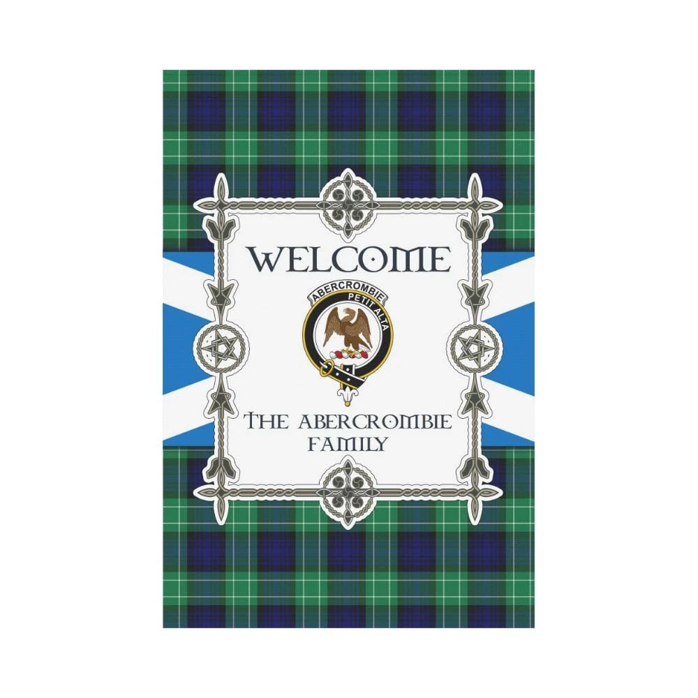 Abercrombie Tartan Garden Flag New Style