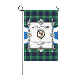 Abercrombie Tartan Garden Flag New Style