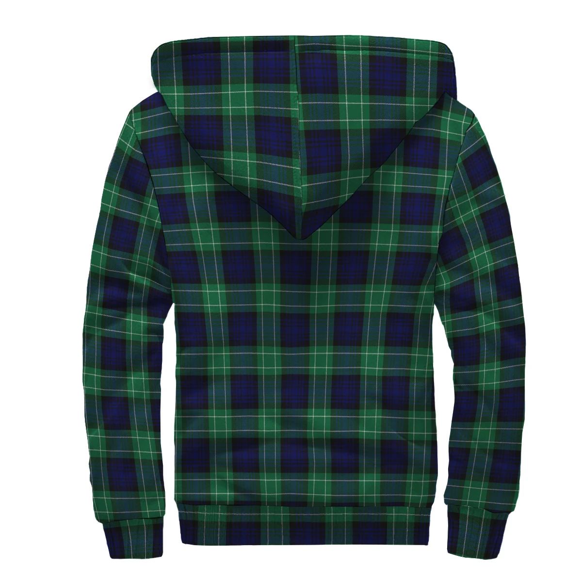 Abercrombie Tartan Sherpa Hoodie AOP Style