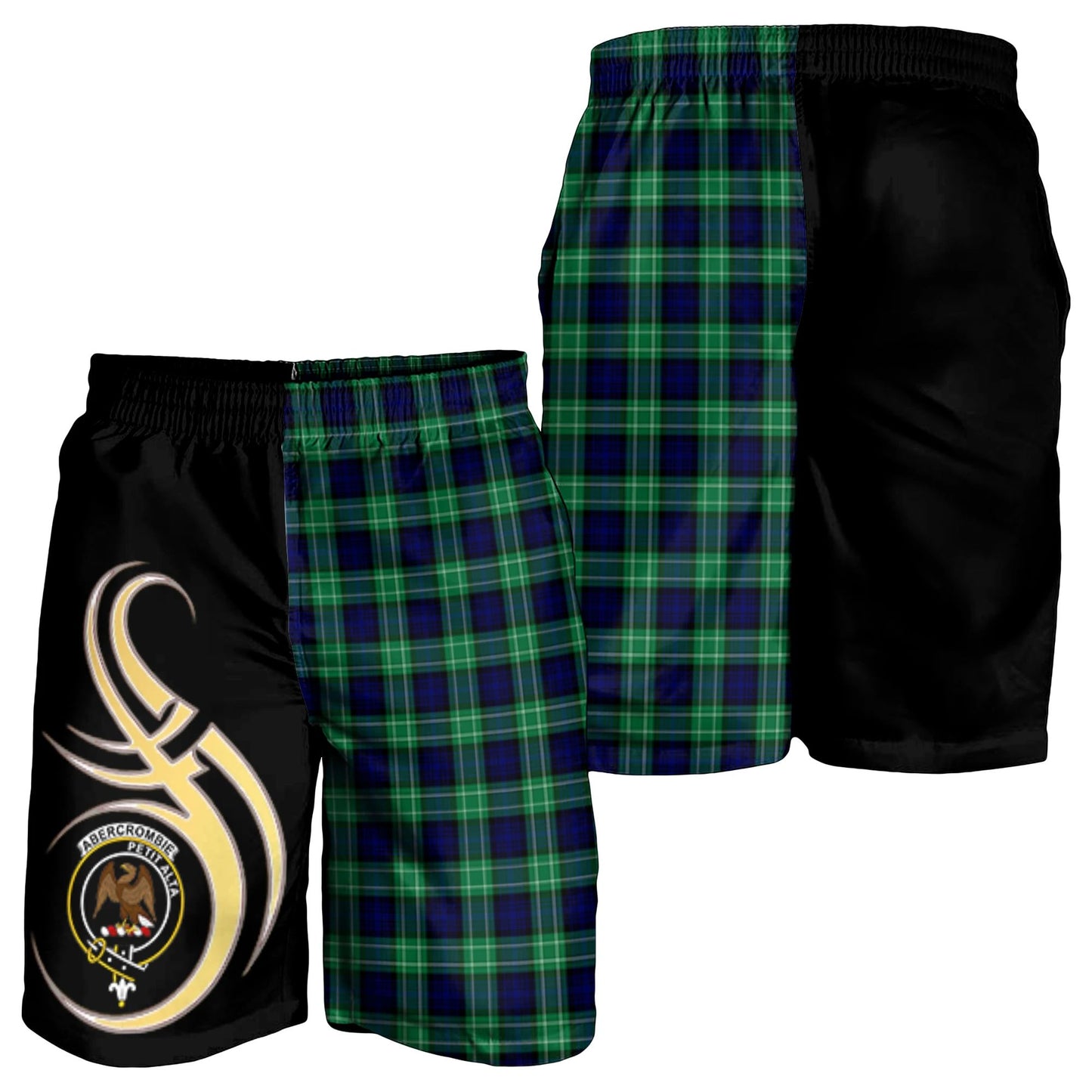 Abercrombie Tartan Men Short Believe In Me Style