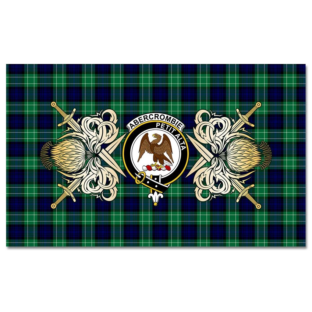 Abercrombie Tartan Tablecloth Courage Symbol Style