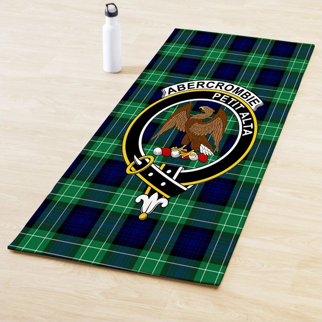 Abercrombie Tartan Yoga Mats Crest Style