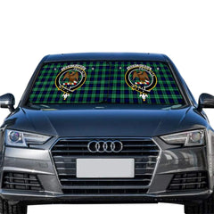 Abercrombie Tartan Car Sun Shade Crest Style