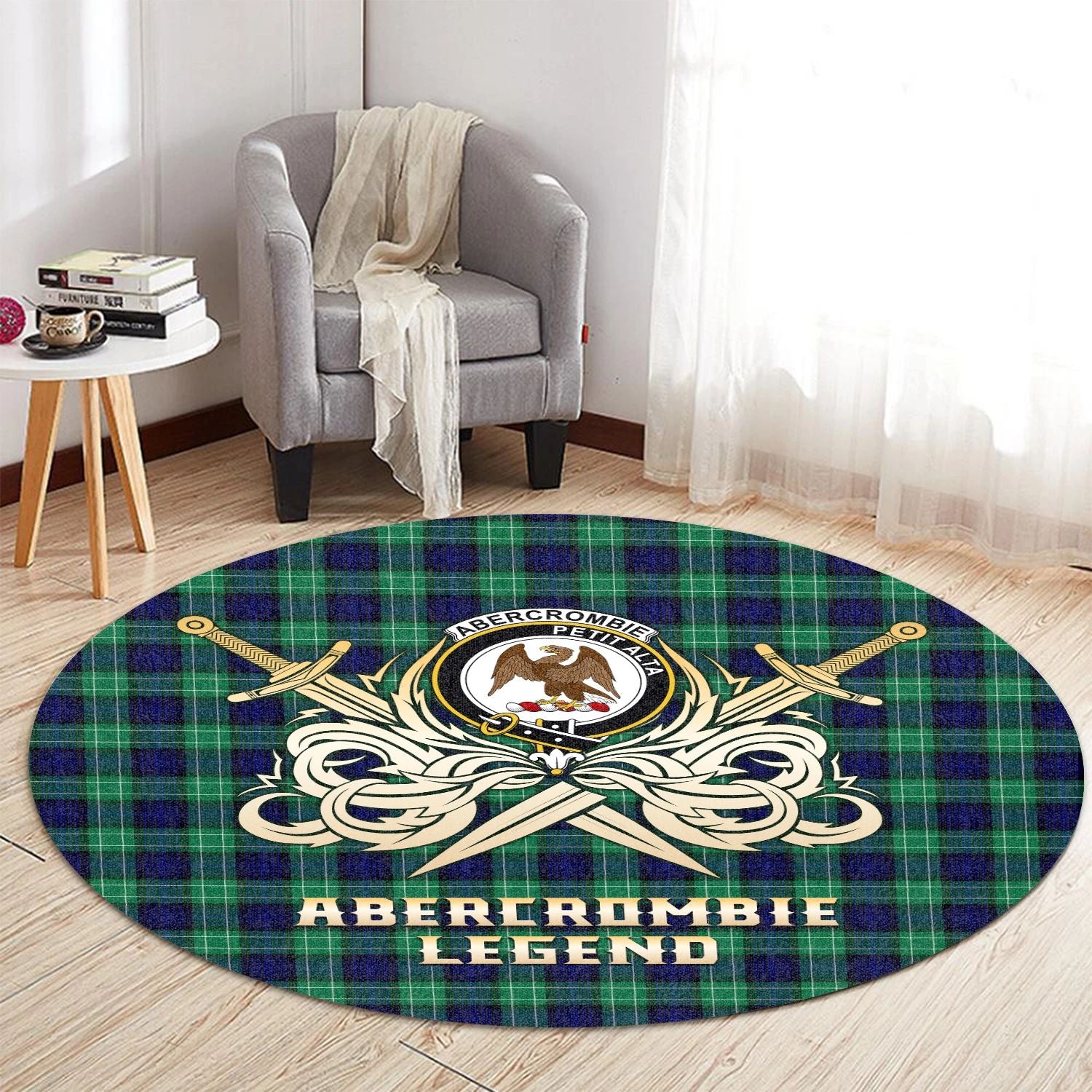 Tartanforlife Cairns Clan Badge hot Tartan Rug