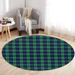 Abercrombie Tartan Round Rug Style