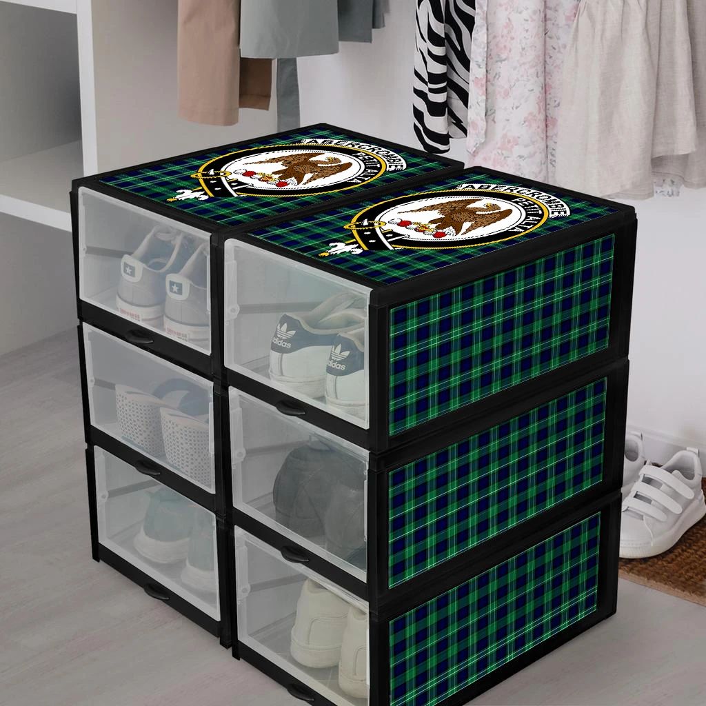 Abercrombie Tartan Shoe Organizers Crest Style