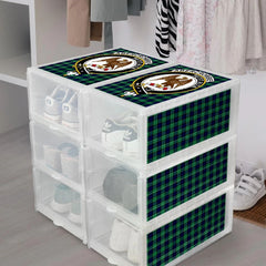 Abercrombie Tartan Shoe Organizers Crest Style