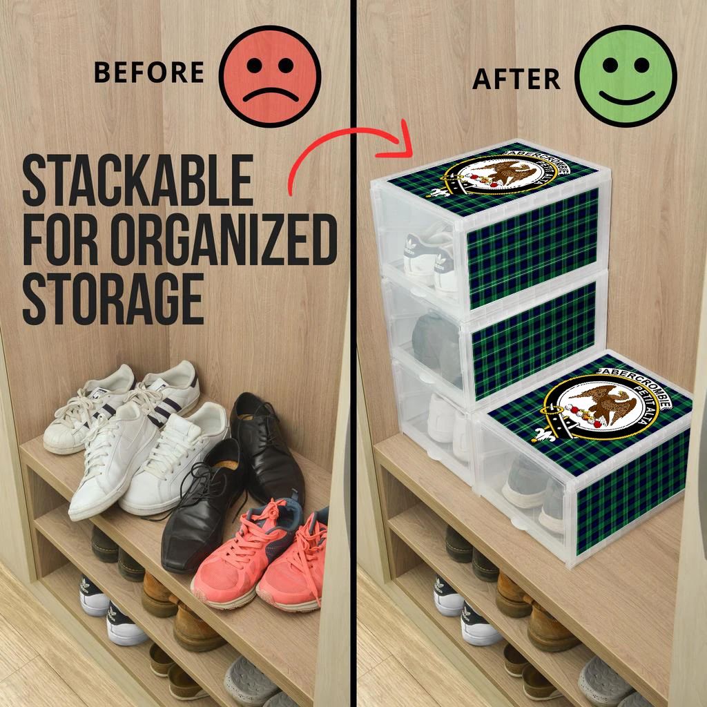 Abercrombie Tartan Shoe Organizers Crest Style