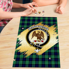 Abercrombie Tartan Puzzle Gold Style