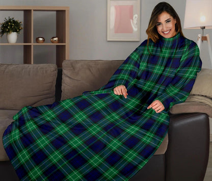 Abercrombie Tartan Sleeve Blanket