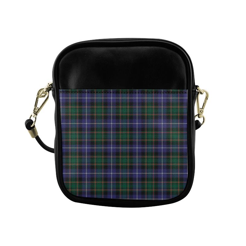 MacRae Hunting Modern Tartan Plaid Sling Bag