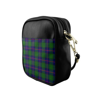 Shaw Modern Tartan Plaid Sling Bag