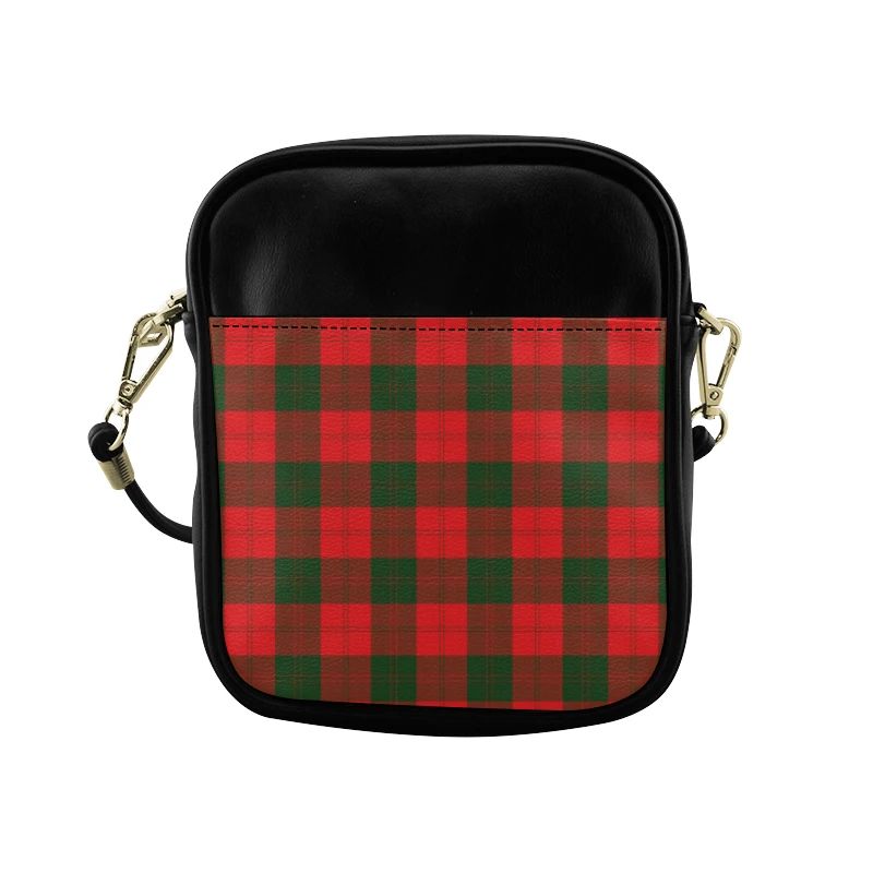 Erskine Modern Tartan Plaid Sling Bag