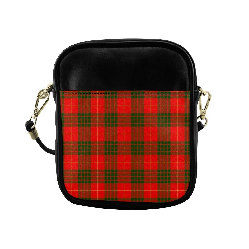 Cameron Modern Tartan Plaid Sling Bag