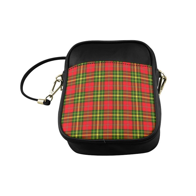 Leask Tartan Plaid Sling Bag