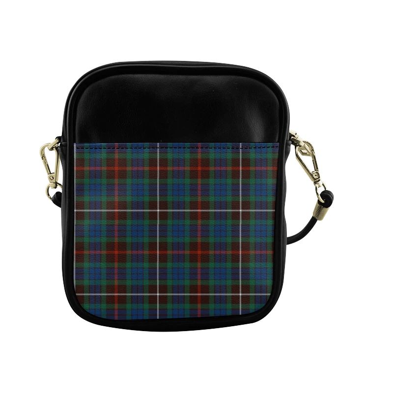 Fraser Hunting Ancient Tartan Plaid Sling Bag