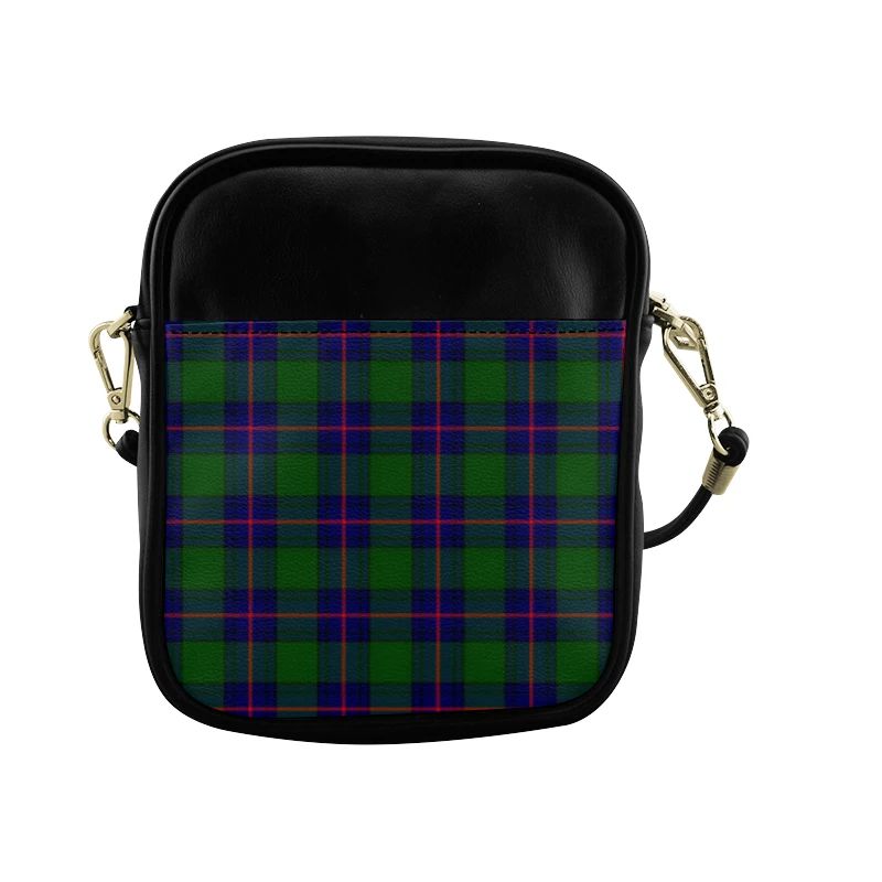 Shaw Modern Tartan Plaid Sling Bag