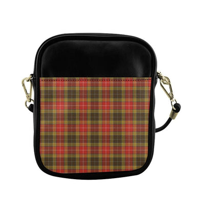 Buchanan Old Set Weathered Tartan Plaid Sling Bag