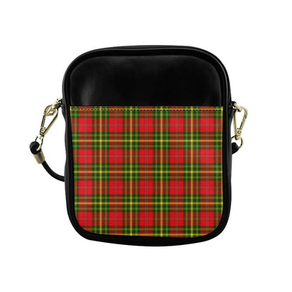 Leask Tartan Plaid Sling Bag