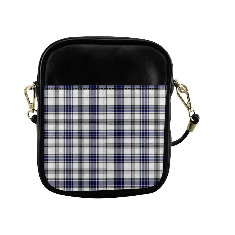 Hannay Modern Tartan Plaid Sling Bag