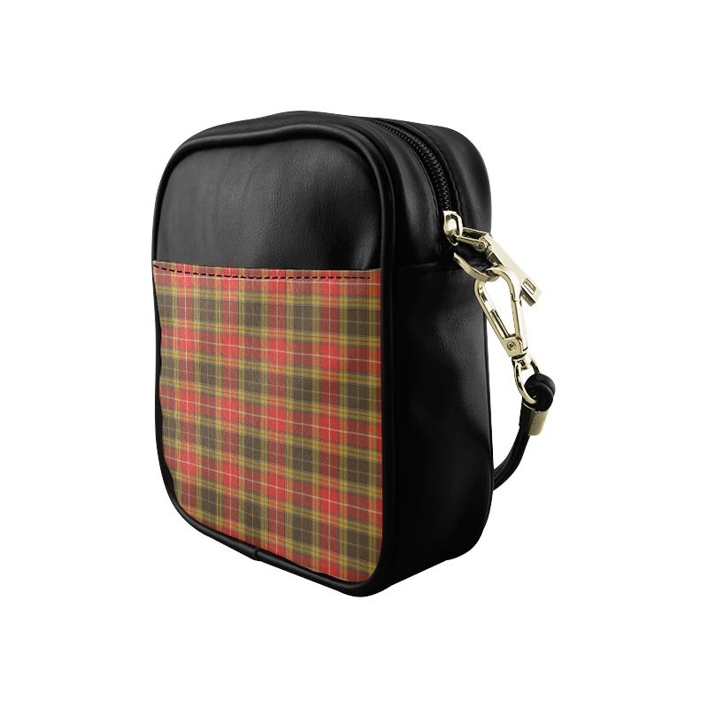 Buchanan Old Set Weathered Tartan Plaid Sling Bag