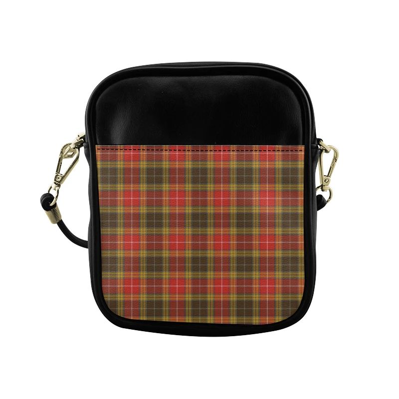 Buchanan Old Set Weathered Tartan Plaid Sling Bag